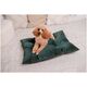 Mimikoko MIMIKO Pets Legowisko Poducha Velvet 70x50cm butelkowa zieleń