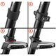 RockBros Lampka rowerowa tylna Rockbros LKWD-R1 z laserem i pilotem + kabel micro USB - USB-A - czarna