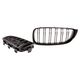 Grill sportowy podwójne żeberka Gloss Black BMW 4 F32 F82 F33 F83 F36 Gran 2013-2021