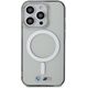 BMW BMHMP15LHCRS iPhone 15 Pro 6.1"  transparent hardcase Silver Ring MagSafe