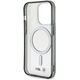 BMW BMHMP15LHCRS iPhone 15 Pro 6.1"  transparent hardcase Silver Ring MagSafe