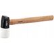 YT.HAMMER WITH WHITE RUBBER STRIKER