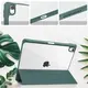 Bizon Case Tab Clear Matt Apple iPad Air 6 / Air 5 / Air 4 / iPad Pro 11 2018 dark green