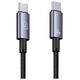 Kabel USB Usams USB-C - USB-C 1.2 m Czarny (USA1058)