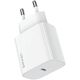 Ładowarka Usams USAMS Ład. siec. 1xUSB-C T65 PD20W (only head) PD Fast Charging biały/white CC226TC01 (US-CC226)