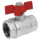 Ferro Zawór kulowy nakrętno-nakrętny 3/4" wodny KM2