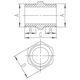 Ferro Nypel mosiężny 6/4" - N07Z