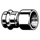 Viega Złączka przejściowa z SC-Contur 22mm x GW 1" stal ocynkowana - 642167