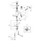 Bateria umywalkowa Grohe Eurosmart Cosmopolitan T stojąca chrom (36317000)