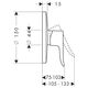 Bateria prysznicowa Hansgrohe Metris chrom (31685000)
