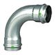 Viega Łuk 90° z SC Ø=22mm stal nierdzewna - 435653