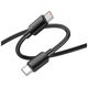 Kabel USB Hoco HOCO kabel Typ C do Typ C PD 6A 100W X96 1 m czarny