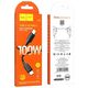 Kabel USB Hoco HOCO kabel Typ C do Typ C PD 6A 100W X96 1 m czarny