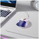 Mysz Hoco HOCO mysz komputerowa gamingowa przewodowa USB A 3600DPI GM31 biało niebieska