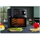 Philips XXL Airfryer | HD9876/90 Ovi | Power 2200 W | Capacity 8.3 L | Black