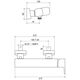 Bateria prysznicowa Ravak 10° chrom (X070066)