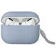 UNIQ Lino - etui silikonowe do AirPods Pro 2 niebieskie - Gwarancja bezpieczeństwa. Proste raty. Bezpłatna wysyłka od 170 zł.