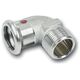 Kolano SANHA-THERM C-Stahl 90° przejścowe d28x1 GZSANHA