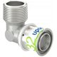 Uponor S-Press PLUS kolano z gwintem zewn. 32-R1MT