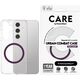 Etui CARE by PanzerGlass Flagship Urban   Combat Purple QI do Samsung Galaxy S25 przezroczysty