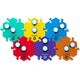 FluentPet - Connect Key Vocab Expansion Kit - zestaw 12 przycisków z piankowymi matami oraz naklejkami do komunikacji z psem / kotem do systemu Connect