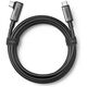 Ugreen US551 angled cable USB-C - USB-C 60W / data transmission with support for VR goggles 5m black