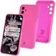 Bizon Soft Case Samsung Galaxy M35 5G neon pink