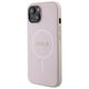 Guess Guess GUHMP15MPSAHMCP iPhone 15 Plus 6.7" różowy/pink hardcase Saffiano MagSafe