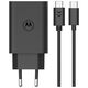 Ładowarka Motorola Motorola Charger TurboPower 50W Duo USB-C + USB-A  w/ USB-C cable, Black