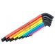 Sourcing SATA SET OF 9 COLORFUL 6-COLOR EXTRA-LONG METRIC L-KEY KEYS WITH BALL