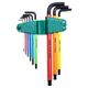 Sourcing SATA SET OF 9 COLORFUL 6-COLOR EXTRA-LONG METRIC L-KEY KEYS WITH BALL