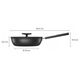 Hard Face casserole 24cm with lid