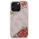 Guess GUHMP16LP4ROPEMCP iPhone 16 Pro     6.3" różowy/pink hardcase 4G Flowers Print MagSafe