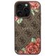 Guess GUHMP16LP4ROPEMCW iPhone 16 Pro     6.3" brązowy/brown hardcase 4G Flowers Print MagSafe