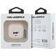 Karl Lagerfeld KLA4RUNCHP AirPods 4       cover różowy/pink Silicone Choupette Head 3D