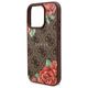 Guess GUHMP16XP4ROPEMCW iPhone 16 Pro     Max 6.9" brązowy/brown hardcase 4G Flowers Print MagSafe