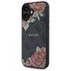 Guess GUHMP16SP4ROPEMCK iPhone 16 6.1"    czarny/black hardcase 4G Flowers Print MagSafe
