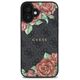 Guess GUHMP16SP4ROPEMCK iPhone 16 6.1"    czarny/black hardcase 4G Flowers Print MagSafe
