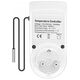Eurokomp Termostat z gniazdem 230V E6185