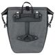 Basil Sakwa pojedyncza BASIL NAVIGATOR STORM SINGLE PANNIER BAG MIK SIDE  L 25-31 L, MIK System (ready to go) wodoodporna grey black (NEW)