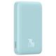 Powerbank Baseus OS-Baseus Magnetic Mini Air Wireless Fast Charge Power Bank 6000mAh 20W Galaxy Blue（With Simple Series Charging Cable Type-C to Type-C (20V/3A) 30cm White)