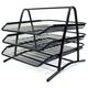 Stickn Brevbakkesæt tråd metal MESH m/3 bakker sort 13798608 7392265302108