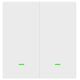 Evolveo EVOLVEO WiFi Dual Switch, έξυπνη εγκατάσταση 14200951 8595683203999