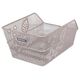Kosz na bagażnik  BASIL CENTO FLOWER REAR BASKET, Stalowy, Nude Metallic (NEW 2025)