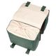 Sakwy BASIL FLAIR DOUBLE BICYCLE BAG, MIK z adapterem do mocowania, 35L, Wodoodporna, Green (NEW 2025)