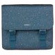 Sakwy BASIL FLAIR DOUBLE BICYCLE BAG, MIK z adapterem do mocowania, 35L, Wodoodporna, Navy (NEW 2025)