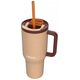Kubek termiczny z teleskopową słomką Kambukka Rio Tumbler 950ml Almond Dream