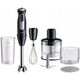 Braun MultiQuick 5 MQ55.254MBK, Immersion blender, 0.5 L, Ice crushing, 1000 W, Black, Stainless steel