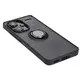 Bizon Case Hybrid Ring Xiaomi Redmi Note 13 Pro+ 5G smoky with a black frame