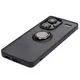Bizon Case Hybrid Ring Xiaomi Redmi Note 13 Pro+ 5G smoky with a black frame